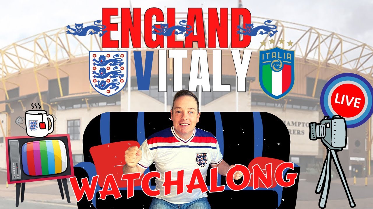 🏴󠁧󠁢󠁥󠁮󠁧󠁿 ENGLAND v ITALY 🇮🇹 LIVE SHOW Nations League at Molineux FAN