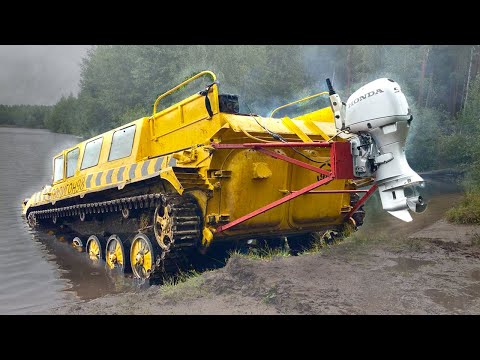 Installation d'un moteur de bateau sur un BMP