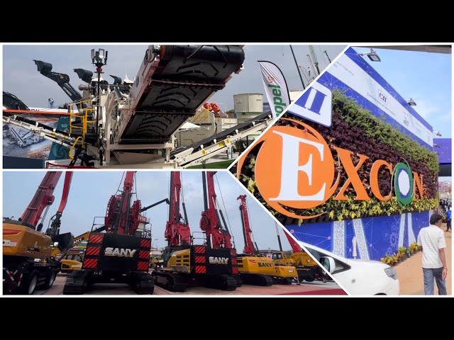 Excon Exibition 2023 (PART-1) #Bangalore #excon2023 #exibition #machinery #equipment #excon #tech class=