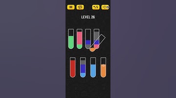 !NEW! Water Sort Puzzle Level 26 Walkthrough Solution Android/iOS