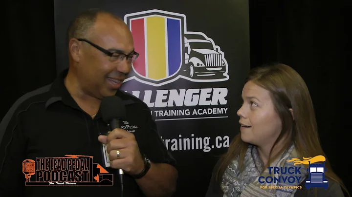 The Truck Convoy for Special Olympics with Heather...