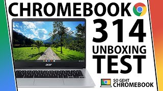 BESTER Laptop unter 400€? Acer Chromebook 314 Test: ‎CB314-1HT-C0UJ in Schwarz | IPS Touch | Deutsch