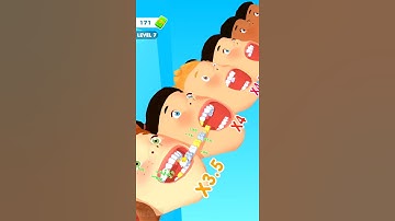 Smile Rush 😬🦷😁 Funny Gameplay Walkthrough Android iOS