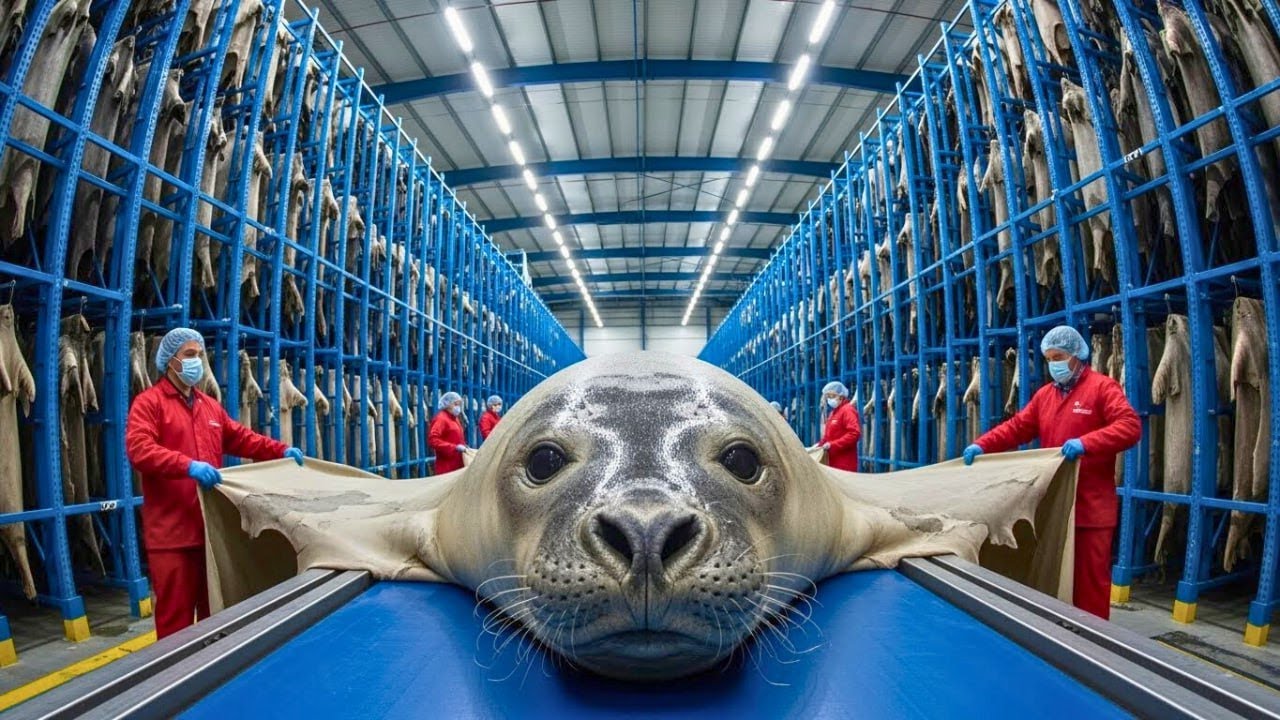 Inside the Seal Leather Factory From Farm to Luxury Jacket Full Process