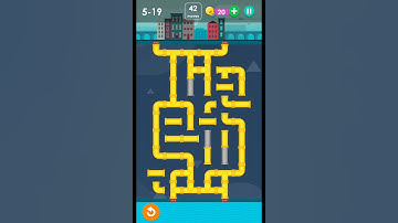 Smart puzzles pipes very hard level 19 #how to solve pipes level 5-19