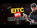 Changes to the EITC credit for single status filers | IRS Updates