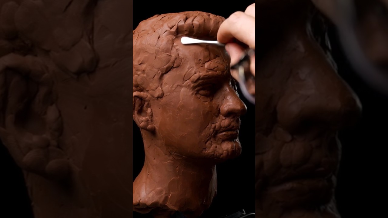 My Favorite Tool For Sculpting Clay. #figuresculpting 