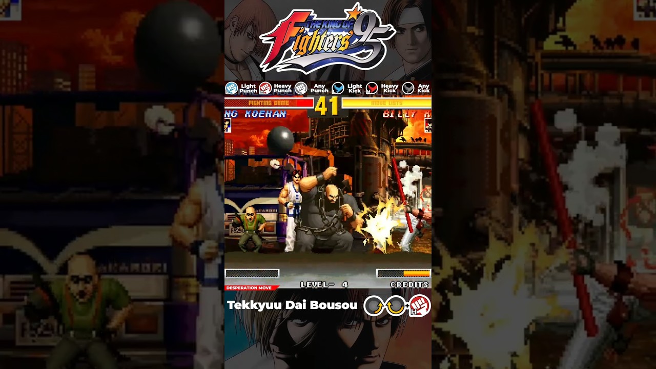 Chang Koehan Super Move - The King of Fighters '95 (KOF95) - YouTube