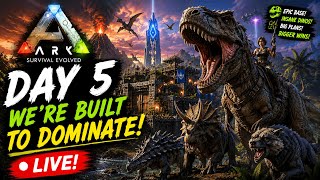 ARK Survival Day 5 LIVE! We’re Taking Over The Island 🔥
