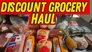 DISCOUNT GROCERY HAUL