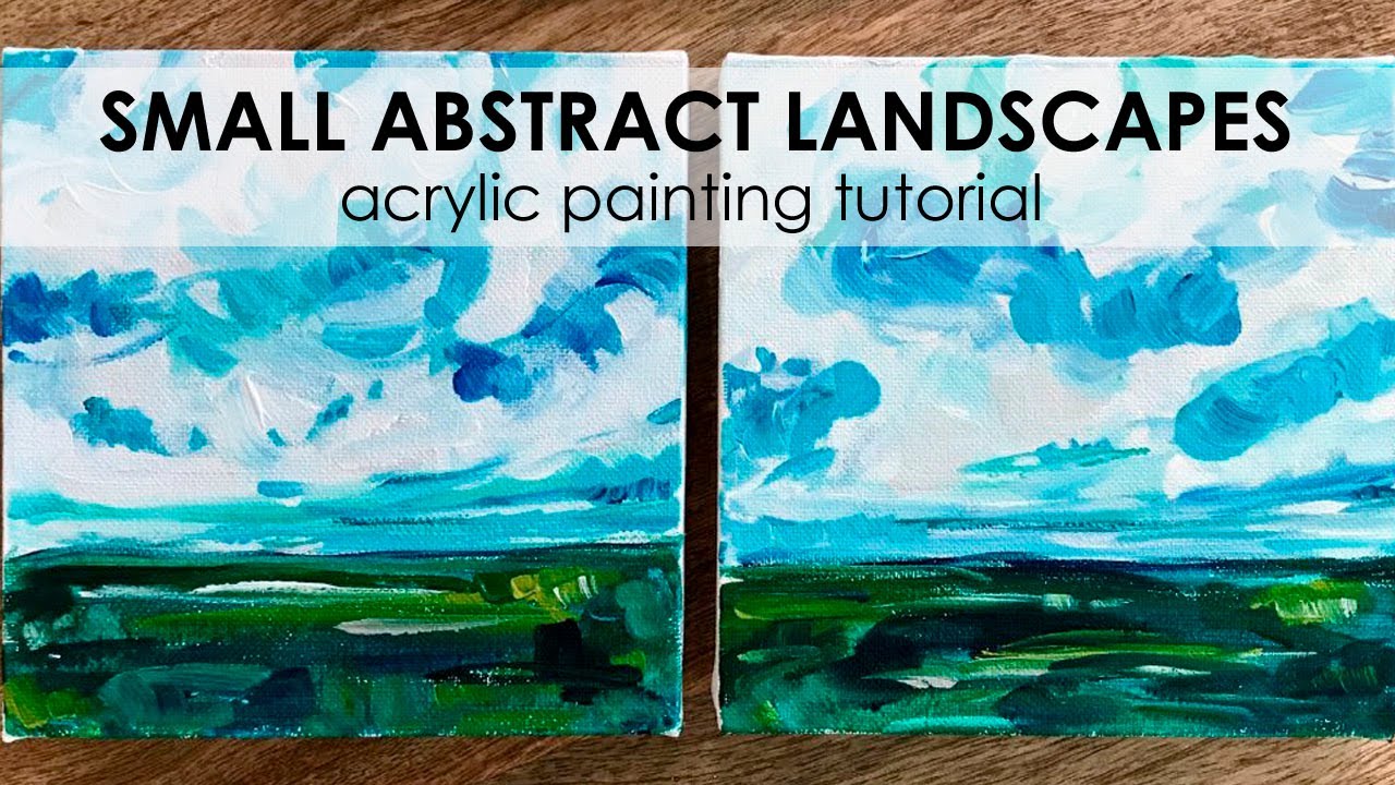 How to Paint a Landscape with Acrylic Paint Step by Step — Elle Byers Art