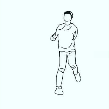 Shuffle dance animasi bergerak