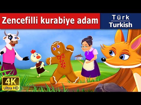 Zencefilli Kurabiye Adam - Peri Masalları - 4K UHD - Turkish Fairy Tales - Türkçe Peri Masalları