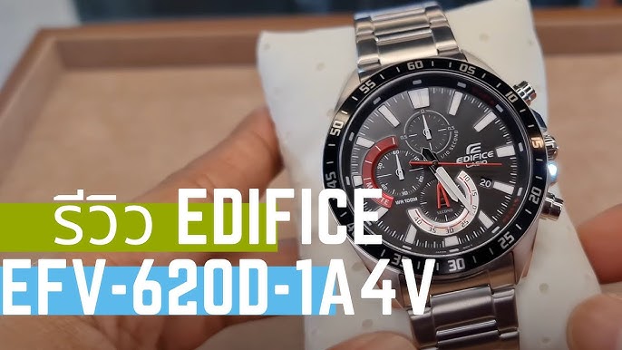 Casio Edifice EFV-620L-1AVUEF, EFV-620D-1A2VUEF - YouTube