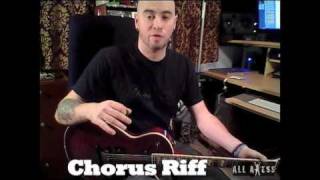 DevilDriver Clouds Over California Guitar Lesson Part  2
