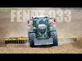 Tractor FENDT 933 &amp; BEDNAR Swifter SO 8000 F | Soil preparation