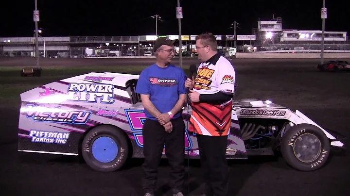Dennis Pittman Modified Feature winner 04/19/14