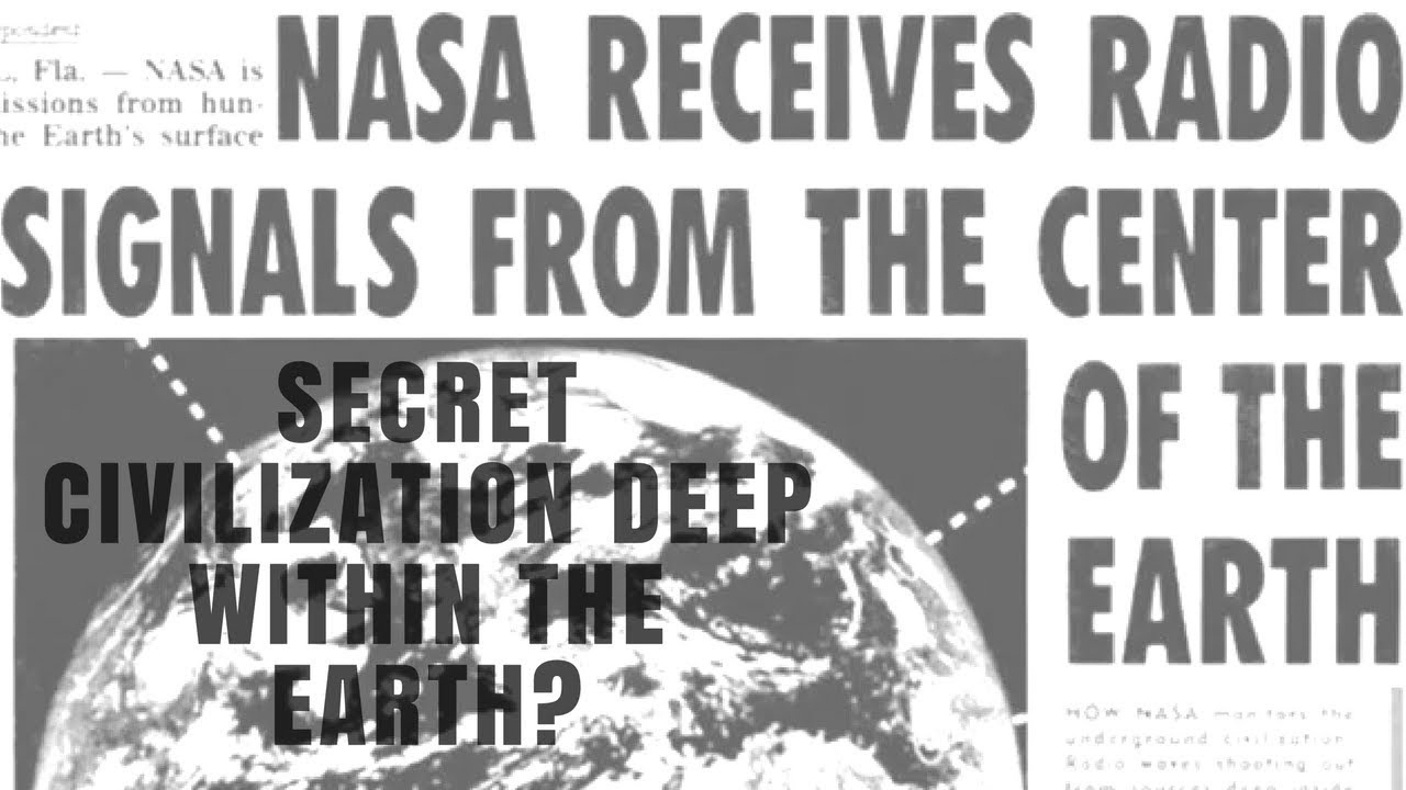 NASA are receiving signals from within the Earth! Whats going on? YouTube