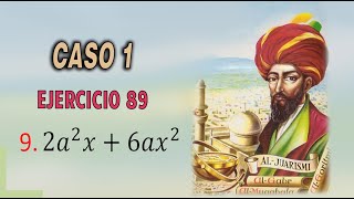 ALGEBRA caso I EJERCICIO 89 # 9 Ejercicio RESUELTO