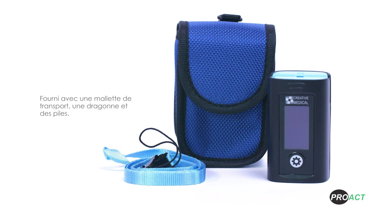 Oxymètre de pouls au doigt Creative PC-60FW avec Bluetooth – D2D HealthCo.