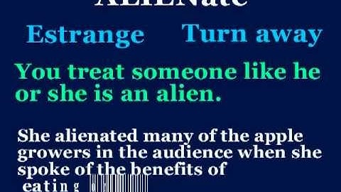 alienate