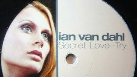 2003 - Ian Van Dahl - Try (extended) - EuroTrance Tela preta