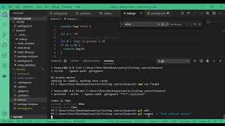 Tester du code javascript : eslint et prettify - partie 9