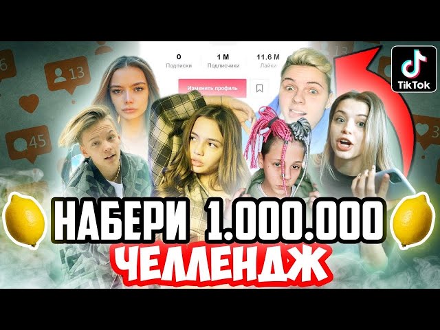 Успей за 24 ЧАСА НАБРАТЬ 1.000.000 ПОДПИСЧИКОВ ЧЕЛЛЕНДЖ class=