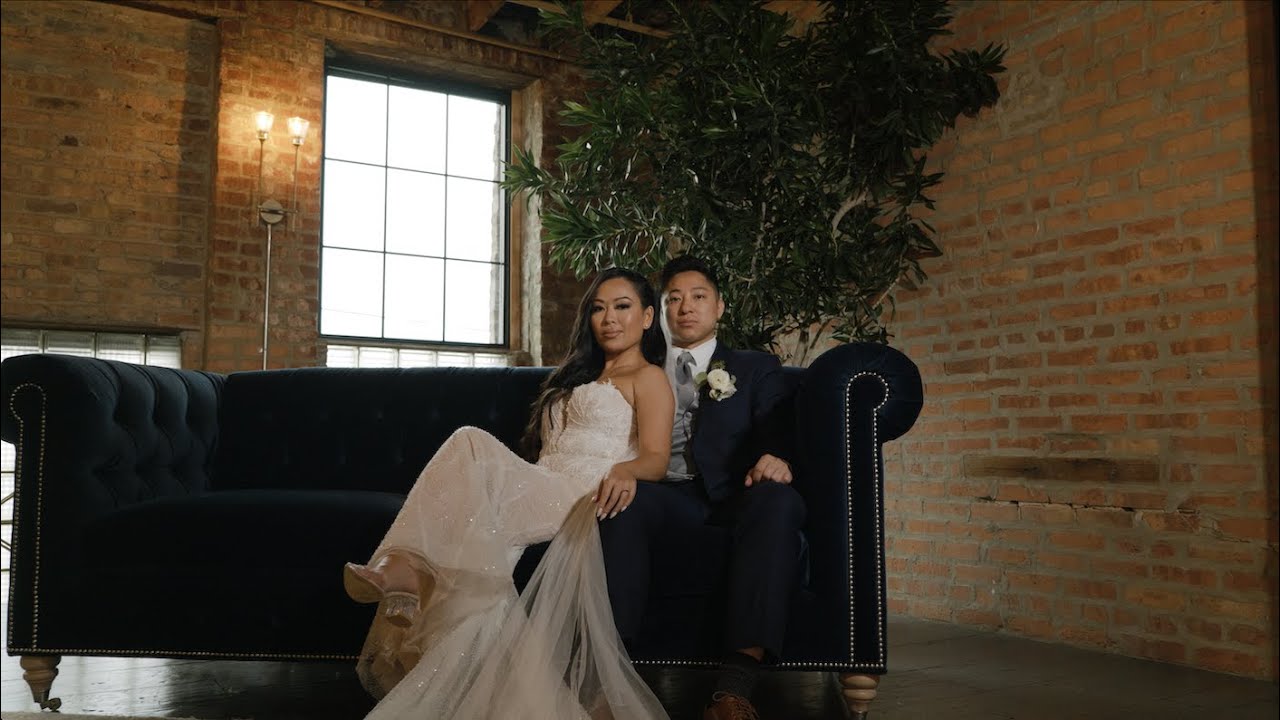 Their Reception was Lit // Loan & Thinh // Fairlie, Chicago IL