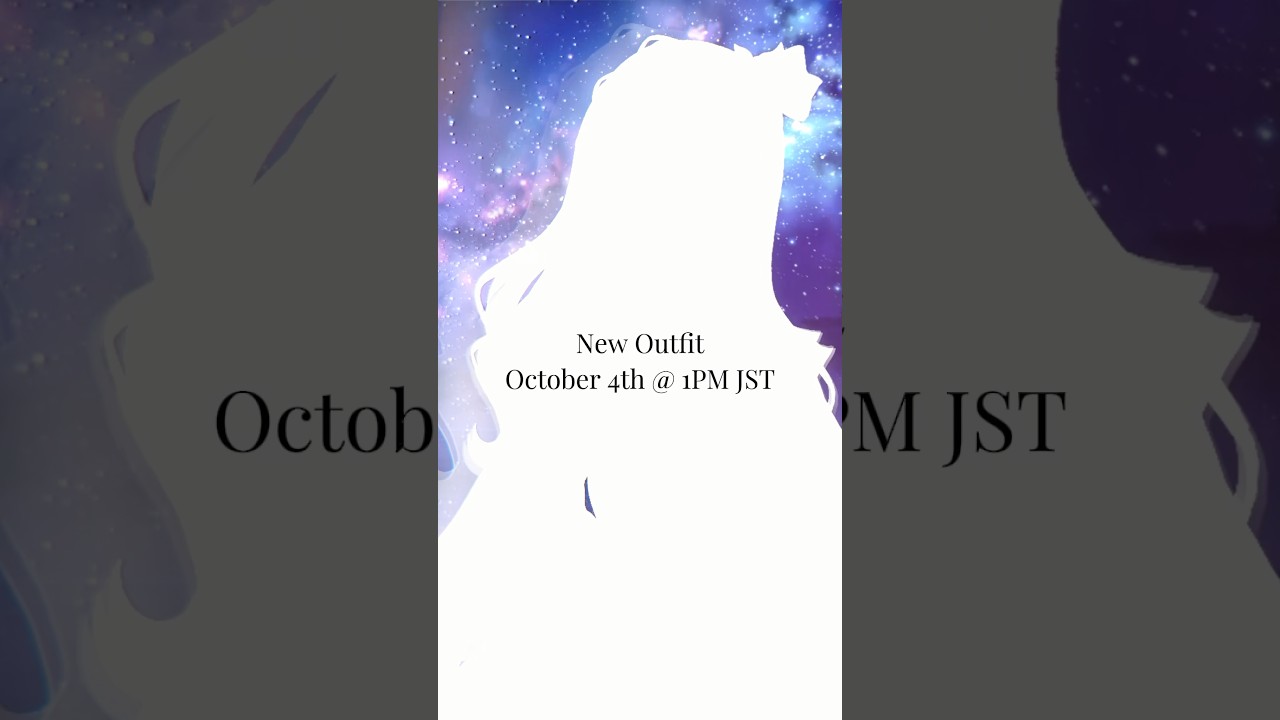 a new space opera for you and me 💫 #newoutfit #vtuber