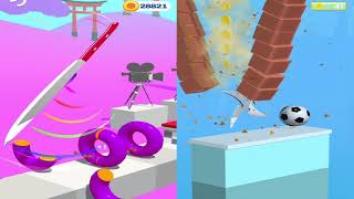 Slice It All vs Don't Slice TheCats - Very Satisfying and Relaxing ASMR Slicing Game (Android,iOS) screenshot 5