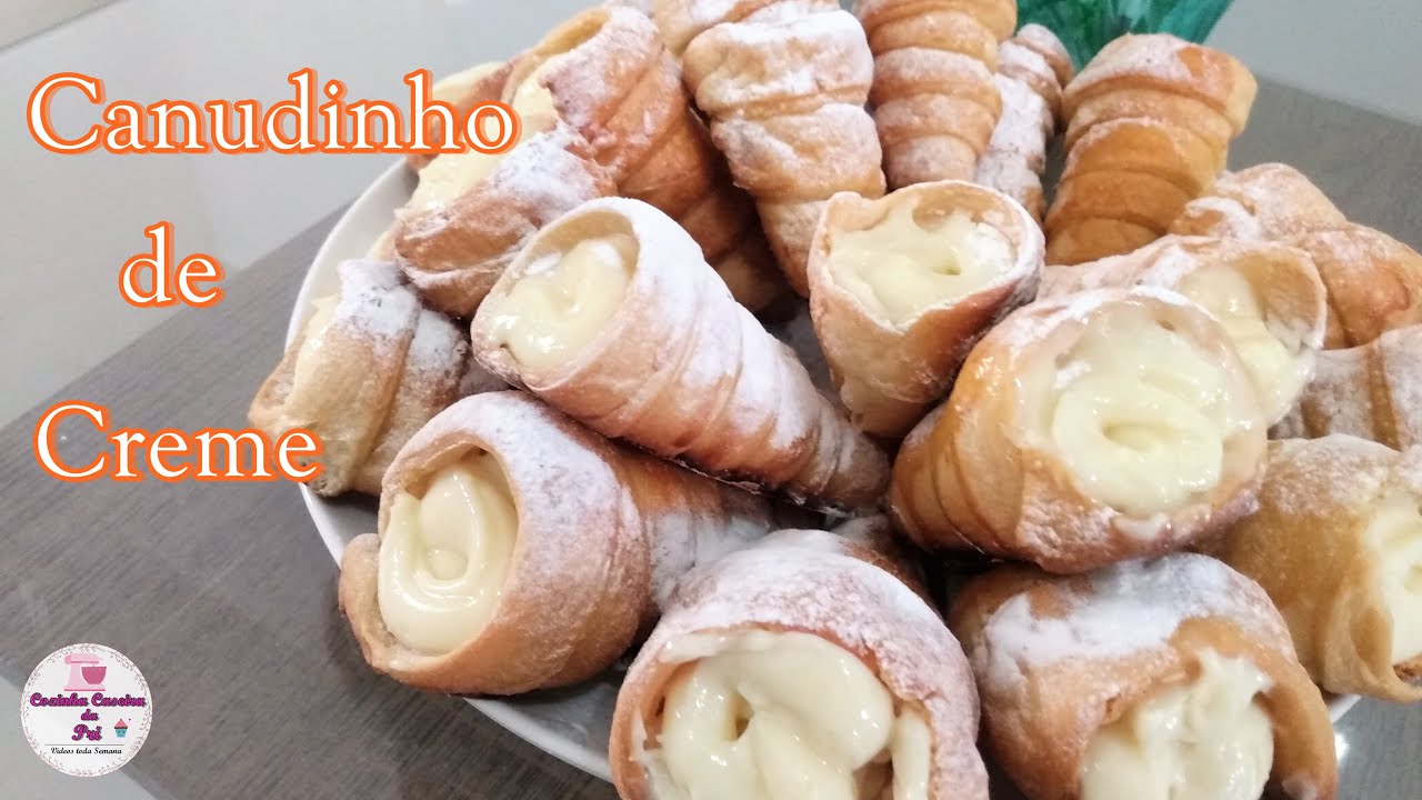 CANUDINHO DE CREME BELGA / MASSA FOFINHA