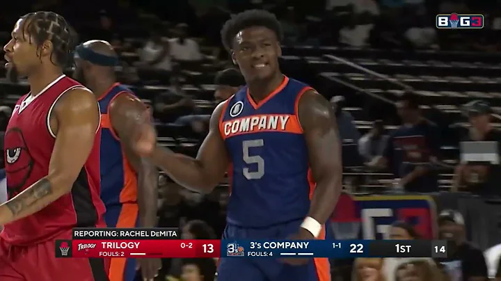 2024 BIG3 Week 3 Game Highlights | Trilogy vs. 3's Company | Michael Beasley goes off for 22