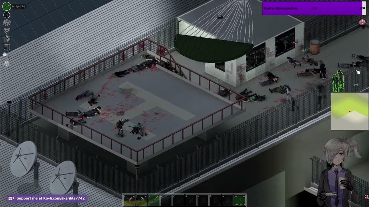 When the zombies know where you are in Project Zomboid YouTube