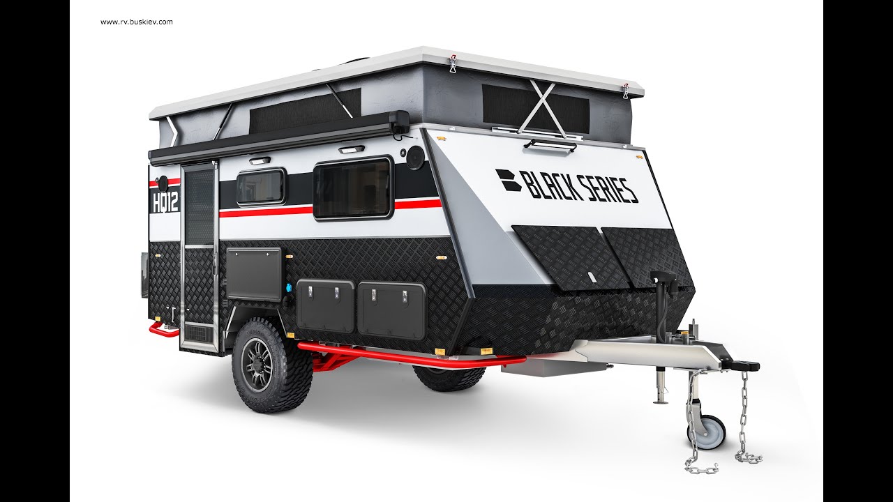 Black Series Travel Trailer - HQ12 (Exterior)