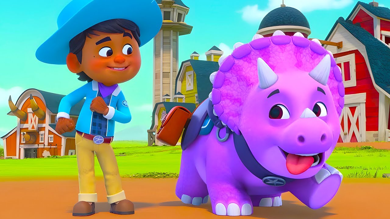 Light Touch Tango! 🎶 🪩 Nursery Rhymes & Kids Songs Dino Ranch YouTube