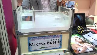 Lona Micro Bubble Shower Demonstration
