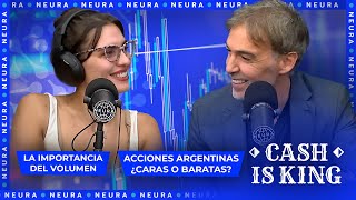 Acciones argentinas, ¿caras o baratas? | Alejo Rodríguez Cacio: Cash is King - 26/03