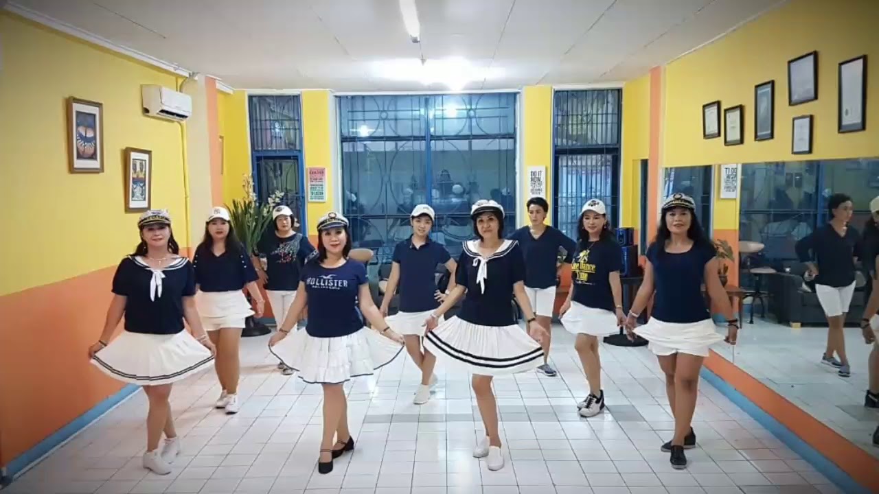 PICNIC POLKA LINE DANCE YouTube