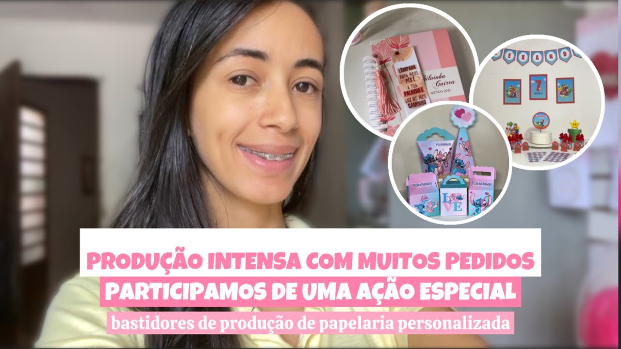 CORRERIA DE MUITA PRODUÇÃO | participamos de uma ação | comprinhas | topos, agenda, balão, kit festa