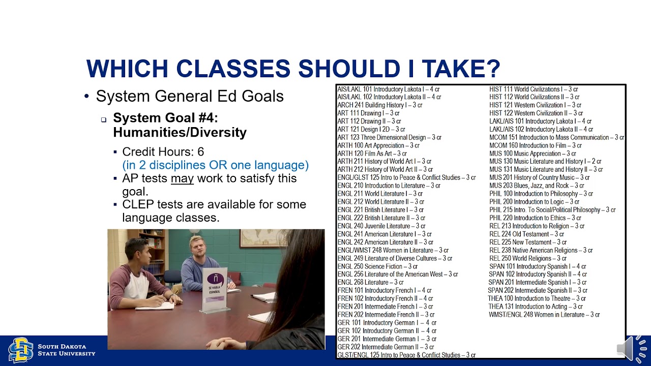 System General Education Requirements SGR information YouTube