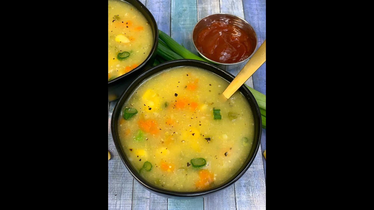 Sweet Corn Soup (Instant pot & Stovetop)