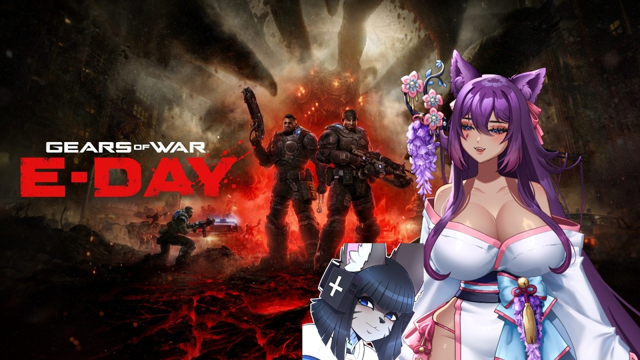 ❀ Gears of War: E-Day #vtuber #vtuberen ❀