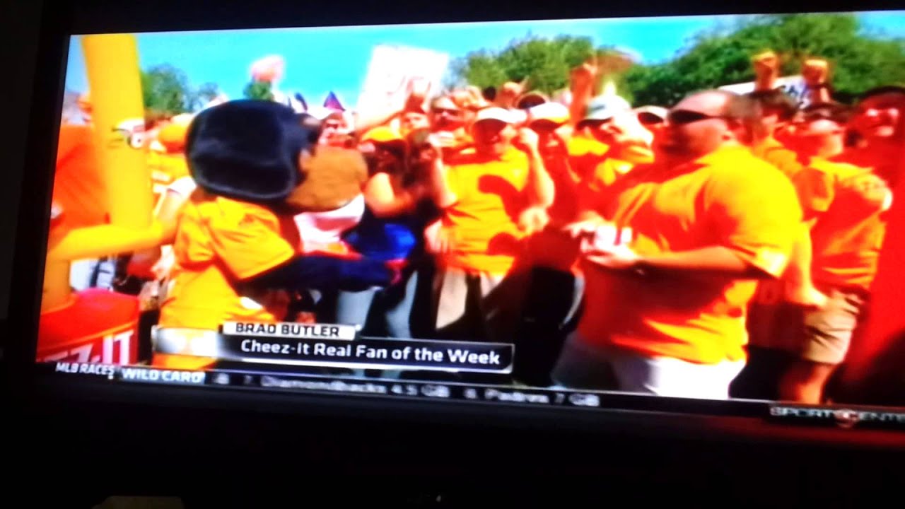 ESPN game day Fan of the Week. TN vs FL 2012 YouTube