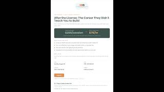 After the License: The Career They Didn't Teach You to Build
