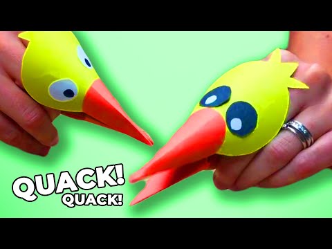How To Make a Paper Chick - DIY Chick - Paper Craft