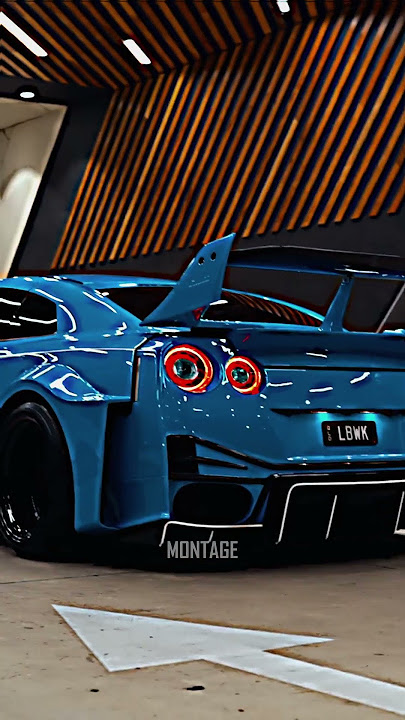 Starboy-The Weekend Song Car Edit | GT-R | #viral #shortfeed #shorts