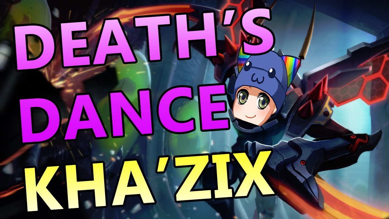 league of legends strategy DEATH'S DANCE KHA'ZIX JUNGLE - Full Gameplay Commentary
