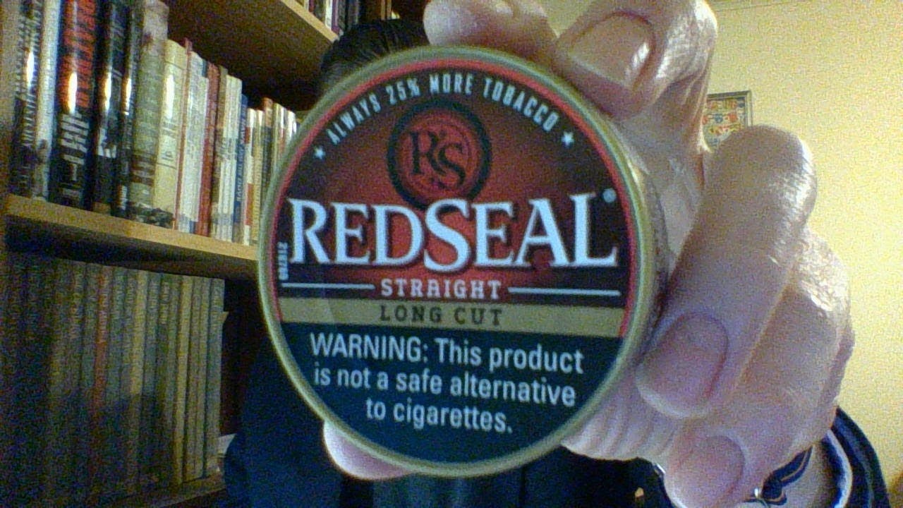 red seal tobacco logo 2005 Black Cherry Metal Tin Embossed Sign 24x18- NEW Buy Red Seal Long Cut