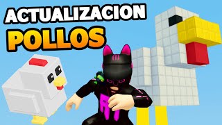 POLLOS en ISLANDS NUEVA ACTUALIZACION de ISLANDS Robloton Roblox en español